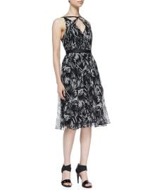 Jaston Wu Botanical Dress at Last Call