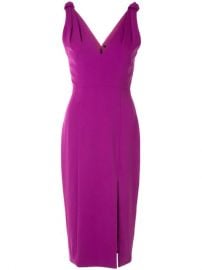 Jay Godfrey Front Slit Fitted Sleeveless Dress - Farfetch at Farfetch