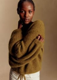 Jay Jumper in Olive Green at Sezane