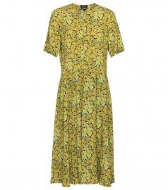 Jayla floral cr  pe midi dress at Mytheresa