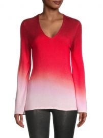 Jayme Ombré V-Neck Sweater at Saks Fifth Avenue