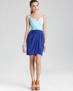 Jayne colorblock silk dress by Yumi Kim at Bloomingdales