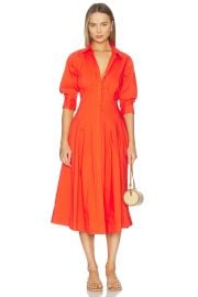 Jazz Pintuck Midi Dress at Revolve