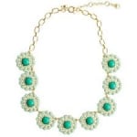 Jcrew Crystal Circle Necklace at J. Crew