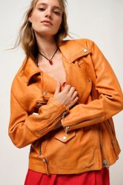 Jealousy Leather Moto Jacket at Free People