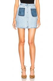 Jean Mini Santa Cruz Skirt by Rag and Bone at Forward