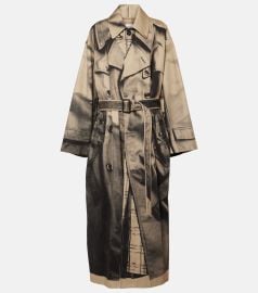 Jean Paul Gaultier Oversized Cotton Trench at Mytheresa