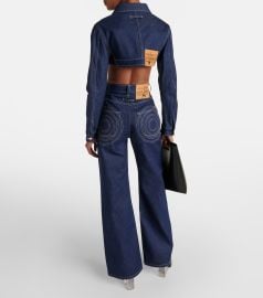 Jean Paul Gaultier The Conical cotton jeans at Mytheresa