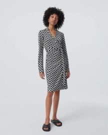 Jeanne Two Silk Jersey Wrap Dress by Diane von Furstenberg at DvF