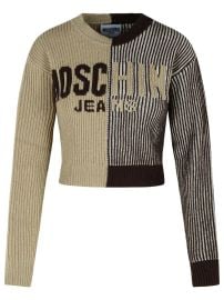 Jeans Two Toned Jumper at Cettire