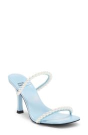 Jeffrey Campbell Akoya Imitation Pearl Sandal at Nordstrom