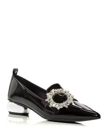 Jeffrey Campbell Viona Embellished Pointed Toe Loafers at Bloomingdales