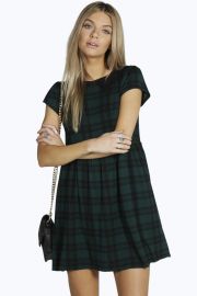 Jen Tartan dress at Boohoo