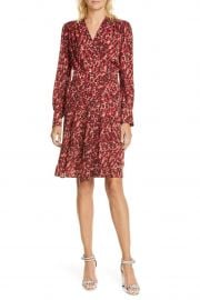 Jenesse Leopard-Print Wrap Dress by Equipment at Nordstrom Rack