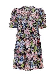 WornOnTV: Jenna’s black floral dress on Today | Jenna Bush Hager ...