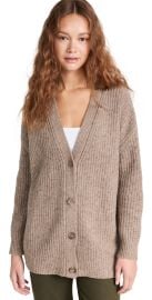 Jenni Kayne Cashmere Cocoon Cardigan Taupe M at Shopbop