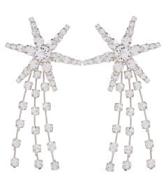 Jennifer Behr - Comet crystal-embellished earrings at Mytheresa