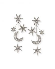 Jennifer Behr Andromeda Crystal Earrings at Neiman Marcus