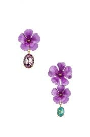 Jennifer Behr Jacinta Earrings in Lavender   FWRD at Forward