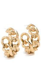 Jennifer Behr Maillon Earrings Gold One Size at Shopbop