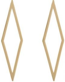 Jennifer Fisher Hollow Diamond Ignite Drop Earrings at Barneys