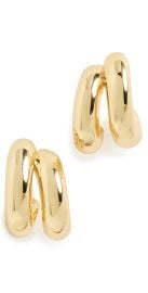 Jenny Bird Mini Florence Earrings Gold One Size at Shopbop