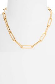 Jenny Bird Stevie Chain Necklace in High Polish Gold at Nordstrom