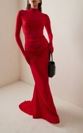 Jersey Maxi Dress By Burc Akyol at Moda Operandi