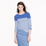 Jess Days striped top at J. Crew