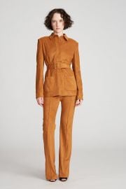 Jesse Jacket In Ultrasuede Halston at Halston