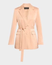 Jessi Belted Cotton Jacket at Neiman Marcus