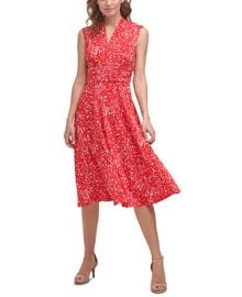 Jessica Howard Floral-Print A-Line Dress - Macys at Macys