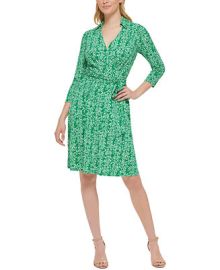 Jessica Howard Petite Collared Wrap Dress Reviews - Dresses - Petites - Macys at Macys