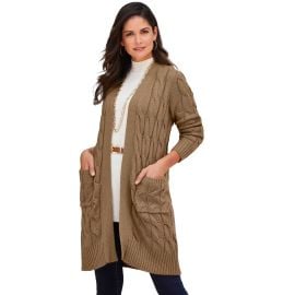Jessica London Cable Duster Sweater Target at Target