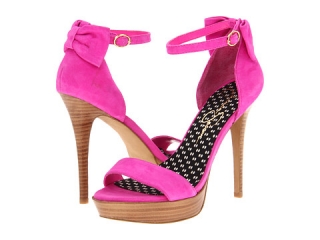 Jessica Simpson Bowie Hot Pink Kid Suede at 6pm