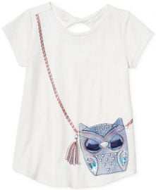 Jessica Simpson Owl Purse T-shirt at Macys