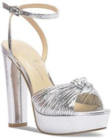 Jessica Simpson Womens Immie Platform Dress Sandals - Macys at Macys