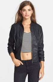 Jessica Simpson and39Deanand39 Faux Leather Moto Jacket at Nordstrom