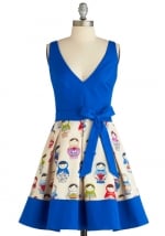 Jess's blue doll dress from ModCloth at Modcloth