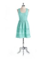 Jess's mint green dress on sale at Lord and Taylor at Lord & Taylor