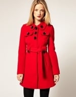 Jess's original red coat on New Girl at Asos