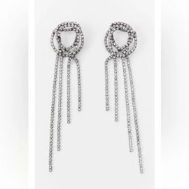 Jewel Strand Earrings at Zara