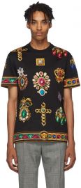 Jewel T-Shirt by Versace at Ssense