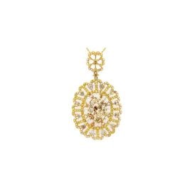 Jewelry Fancy Color Diamond Pendant at Dilamani