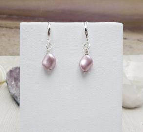 Jewelsforhope Pink Earrings at Etsy