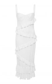 Jezebel Ruffled Dress by Cushnie at Moda Operandi