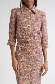 Jia Crop Tweed Jacket at Nordstrom Rack