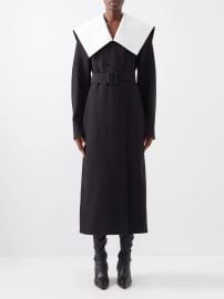 Jil Sander Color Block Wool Blend Dress at Mytheresa