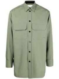 Jil Sander long-line Wool Shirt - at Farfetch