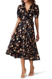 Jill Jill Stuart Anouk Print Midi Dress at Rent the Runway